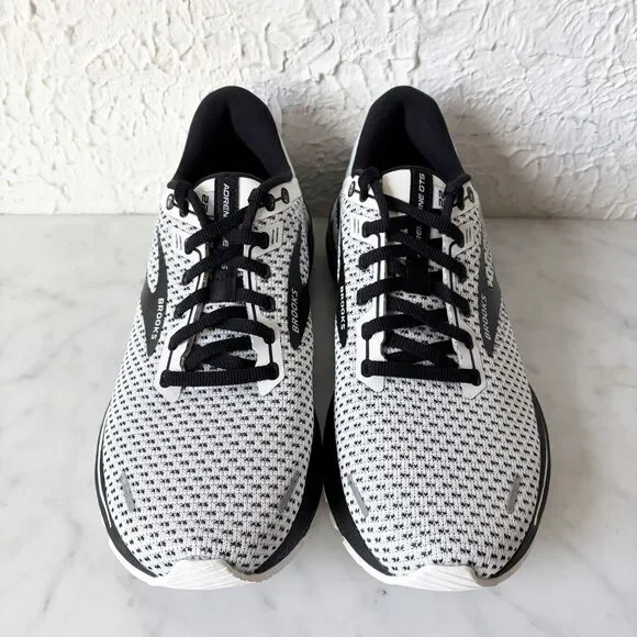 Brooks Adrenaline GTS 22 Running Shoe Women's Size 9 Sneakers White/Black - Picture 4 of 9